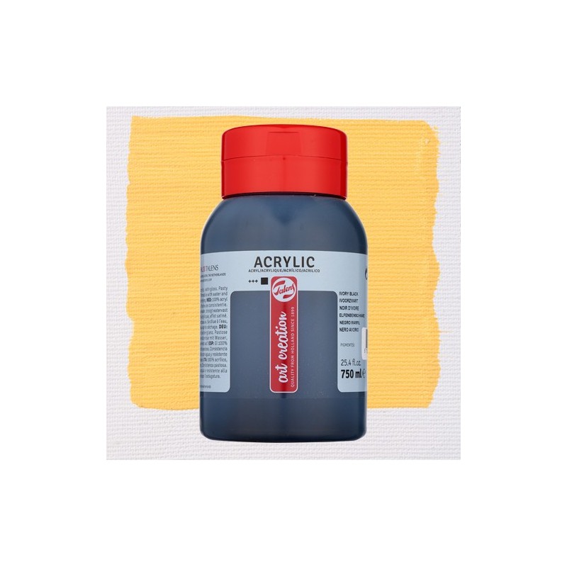 Fine art shop - Art Creation Acrylic n. 223 Dark Naples Yellow (750 ml.) | totenart.com