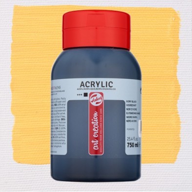 Fine art shop - Art Creation Acrylic n. 223 Dark Naples Yellow (750 ml.) | totenart.com