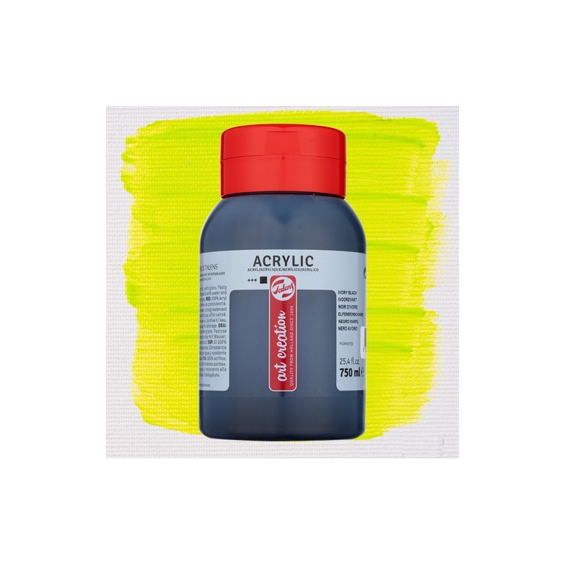 Fine art shop - Art Creation Acrylic n. 243 Greenish Yellow (750 ml.) | totenart.com