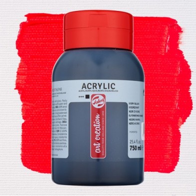 Fine art shop - Art Creation Acrylic n. 398 Light Naphthol Red (750 ml.) | totenart.com