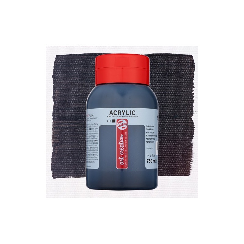 \nFine art shop - ArtCreation Acrylic Ivory black 750ml. | totenart.com