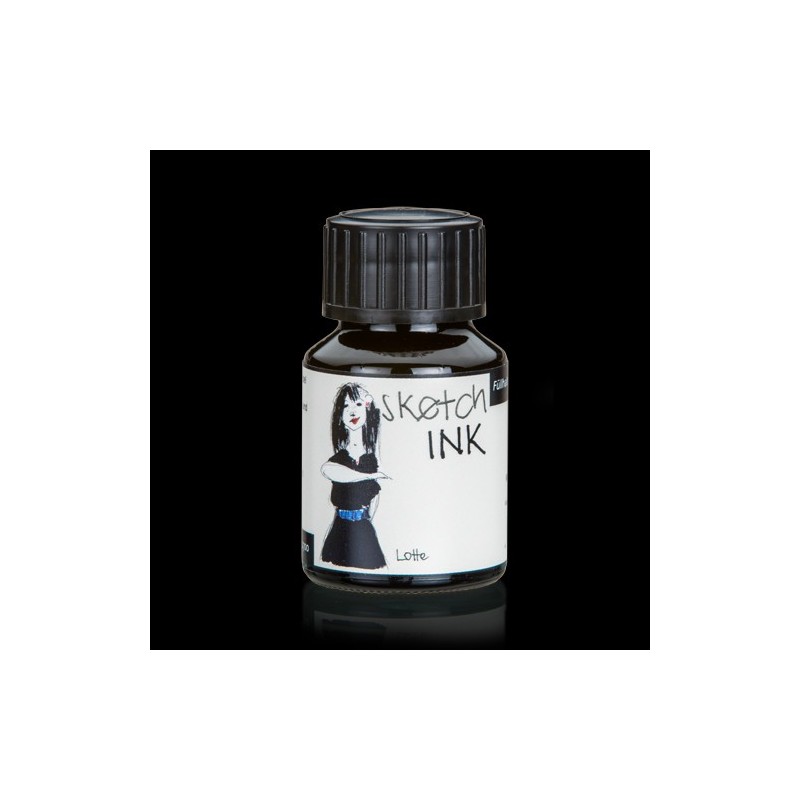 Fine art shop - Sketch Ink Tinta Pigmentada Rohrer and Klingner Lotte (Black), 50 ml | totenart.com