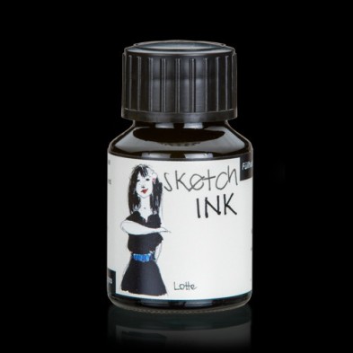 Fine art shop - Sketch Ink Tinta Pigmentada Rohrer and Klingner Lotte (Black), 50 ml | totenart.com
