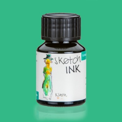 Fine art shop - Sketch Ink Tinta Pigmentada Rohrer and Klingner Klara (Light Green), 50 ml | totenart.com
