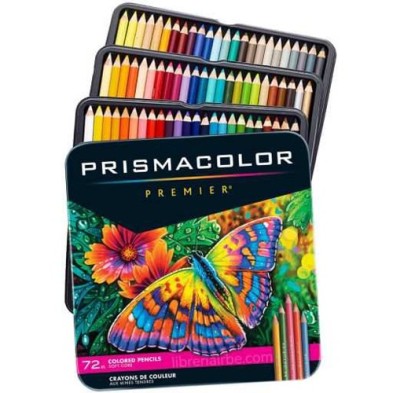  Fine art shop - Prismacolor Premier metal box 72 colored pencils | totenart.com