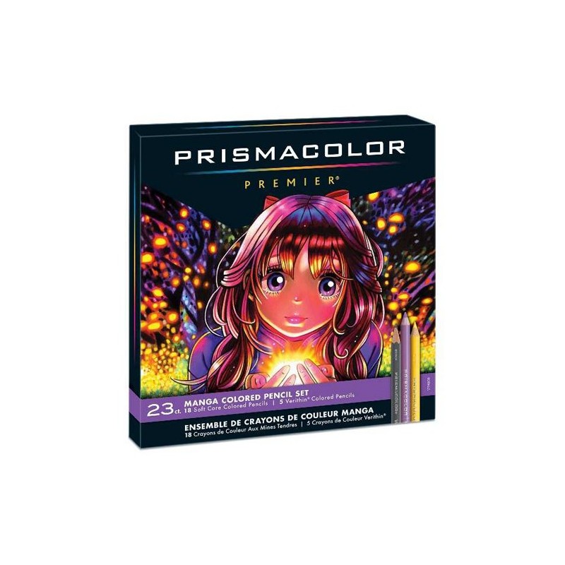  Fine art shop - Prismacolor Premier box of 23 Manga colored pencils  | totenart.com