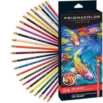 Fine art shop - Prismacolor Col-Erase box 24 colored pencils | totenart.com