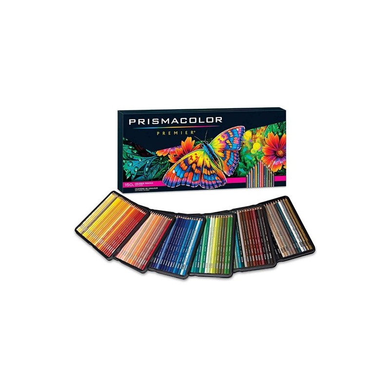  Fine art shop - Prismacolor Premier metal box 150 colored pencils | totenart.com