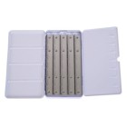 Fine art shop - Metal box for 35 godets, EMPTY, Celeste, White Nights | totenart.com