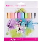 Fine art shop - Set Ecoline Brush Pen 10 ud PASTEL | totenart.com