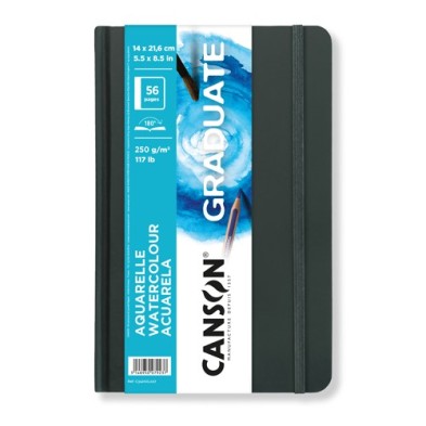  Fine art shop - Canson Graduate Watercolour Pad (Vertical), 28s., 250 gr., 14x21.6 cm | totenart.com