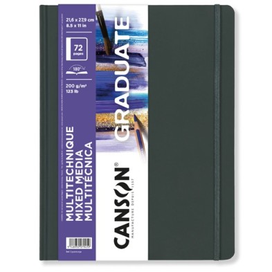  Fine art shop - Canson Graduate Mix Media Pad, 36s., 200 gr., 21,6x27,9 cm | totenart.com
