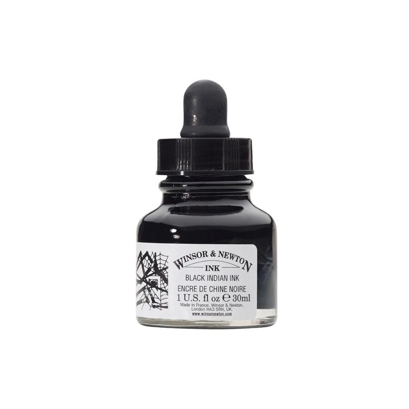 Drawing Ink (chinese) Black, Winsor & Newton, 30 ml.