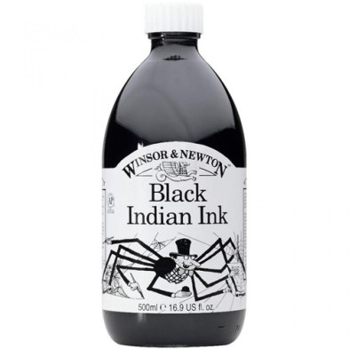 Drawing Ink (chinese) Black, Winsor & Newton, 30 ml.