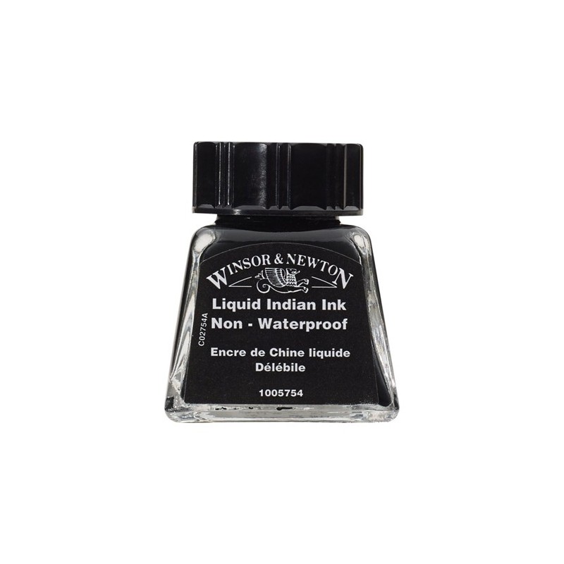 Drawing Ink (chinese) Black, Winsor & Newton, 30 ml.