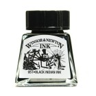 Drawing Ink, Indian Black, Winsor & Newton, 14 ml.