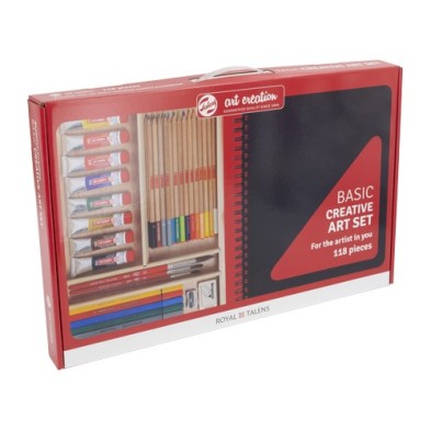 Fine art shop - Basic Creative Art Set 118 pieces, Art Creation | totenart.com