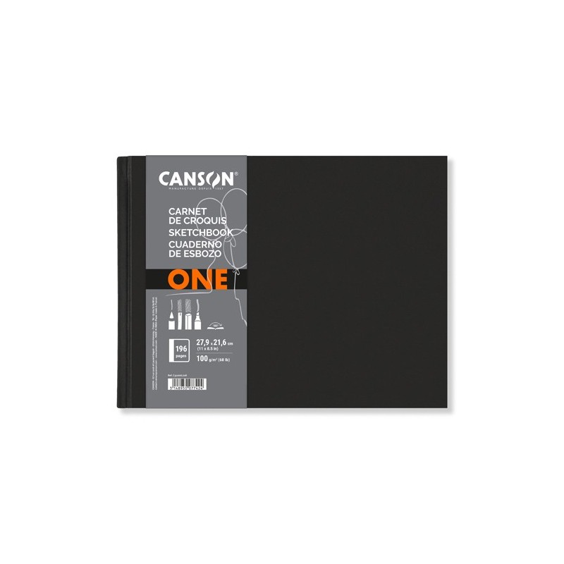  Fine art shop - Canson ONE Sketchbook (Hardcover), 196s., 100 gr., 29,7x21,6 cm | totenart.com