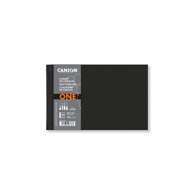  Fine art shop - Canson ONE Sketchbook (Hardcover), 196s., 100 gr., 21,6x14 cm | totenart.com