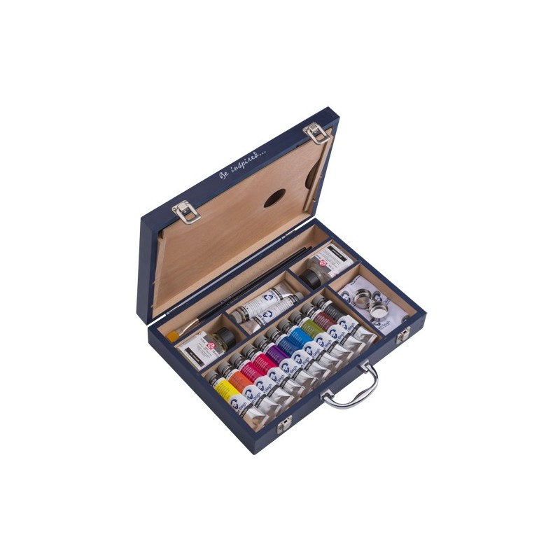 Fine art shop - Acrylic Van Gogh, wooden box 10 col. | totenart.com