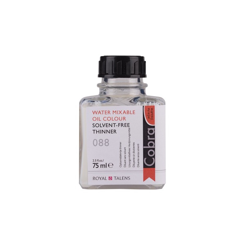Fine art shop - Cobra thinner for water-based oil paint, 75 ml. | totenart.com