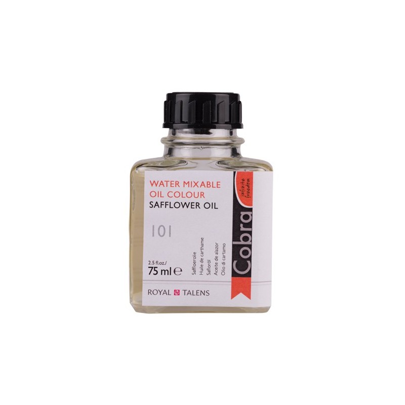 Fine art shop - Cobra Safflower Oil for water-based oil paint, 75 ml. | totenart.com