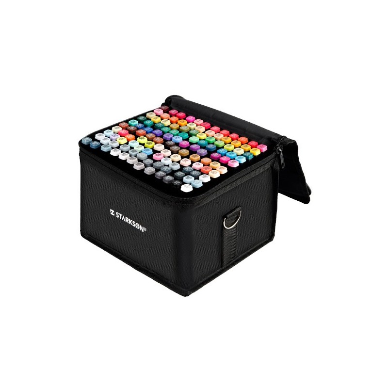 Fine art shop - Set of 120 double-tip alcohol markers + Pad | totenart.com