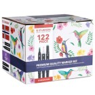 Fine art shop - Set of 120 double-tip alcohol markers + Pad | totenart.com
