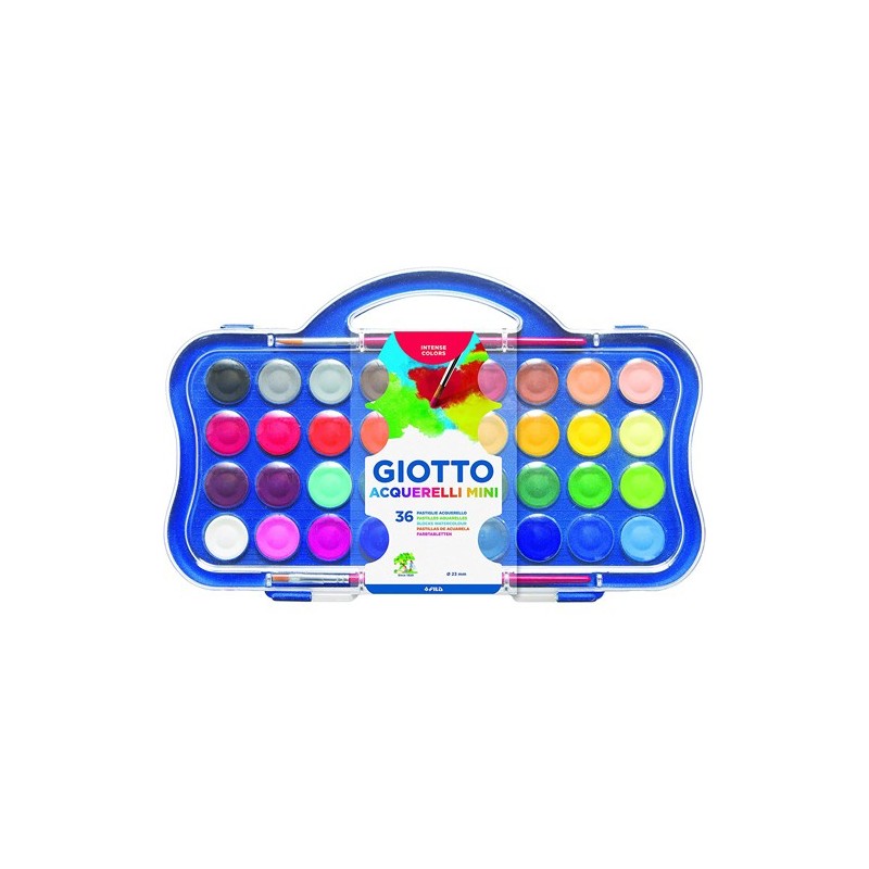  Fine art shop - Giotto Watercolor 36 color pans | totenart.com