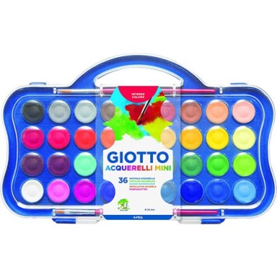  Fine art shop - Giotto Watercolor 36 color pans | totenart.com