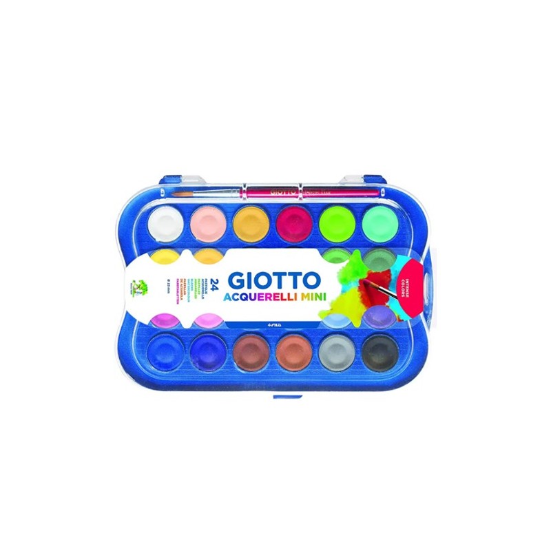  Fine art shop - Giotto Watercolor 24 color pans | totenart.com