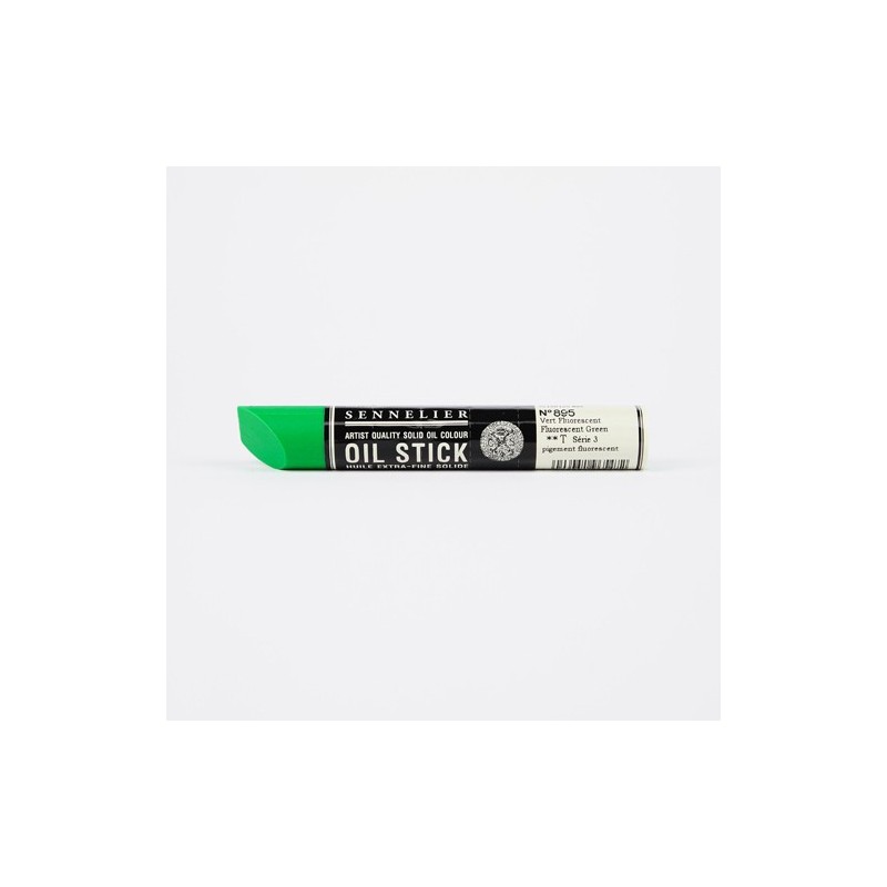 Fine art shop - Oil stick Sennelier 38 ml. Fluorescent Green S3 | totenart.com