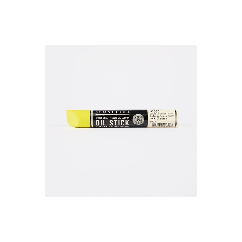 Material Bellas Artes - Pintura - Oil stick Sennelier 38 ml. Lemon cadmium yellow | totenart.com