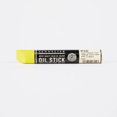 Material Bellas Artes - Pintura - Oil stick Sennelier 38 ml. Lemon cadmium yellow | totenart.com