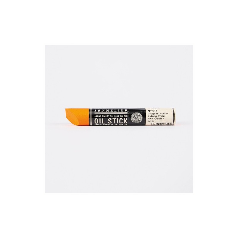 Material Bellas Artes - Pintura - Oil stick Sennelier 38 ml. Cadmium orange | totenart.com