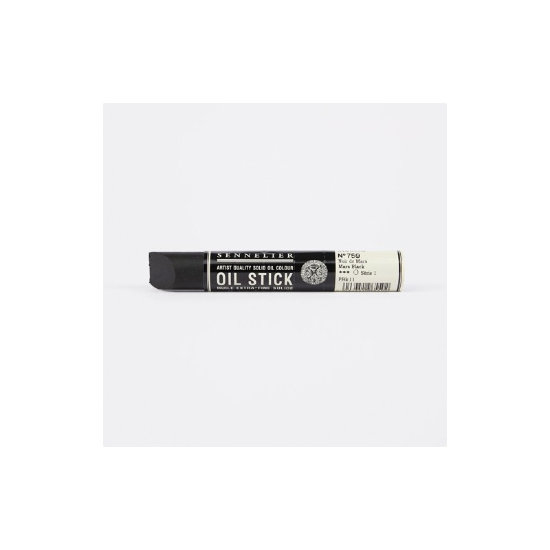 Fine art shop - Oil stick Sennelier 38 ml. Black Mars S1 | totenart.com