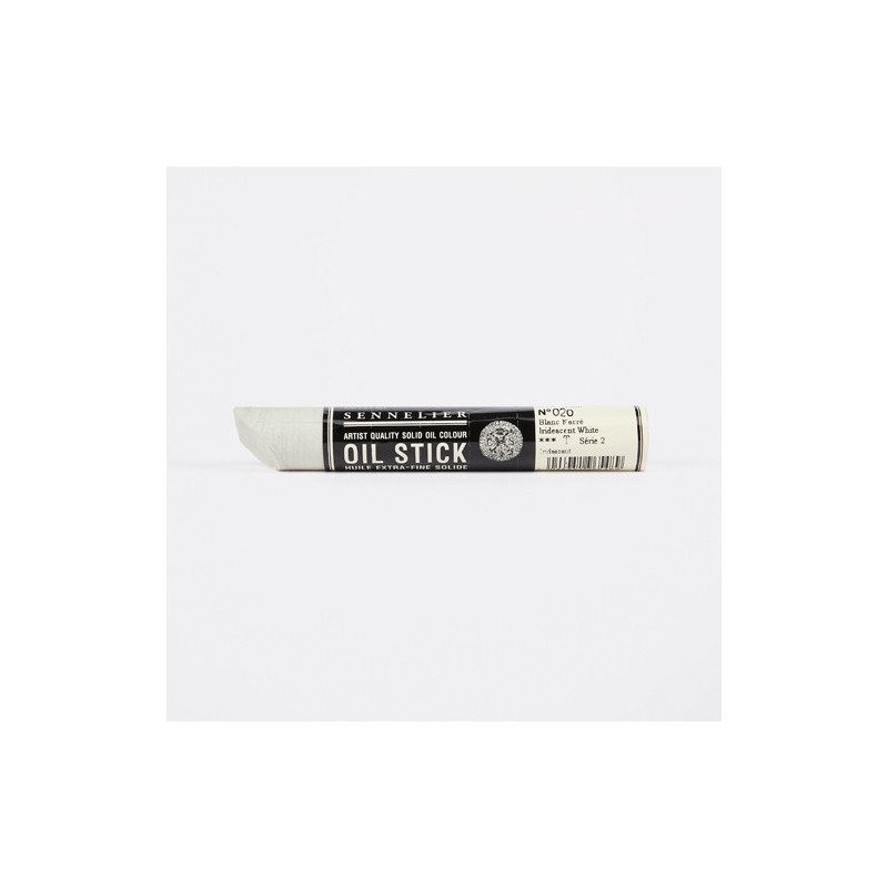 Fine art shop - Oil stick Sennelier 38 ml. Pearly white S2 | totenart.com