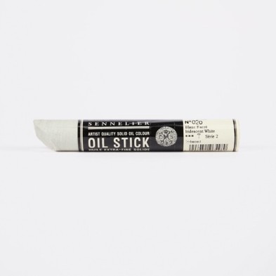 Fine art shop - Oil stick Sennelier 38 ml. Pearly white S2 | totenart.com
