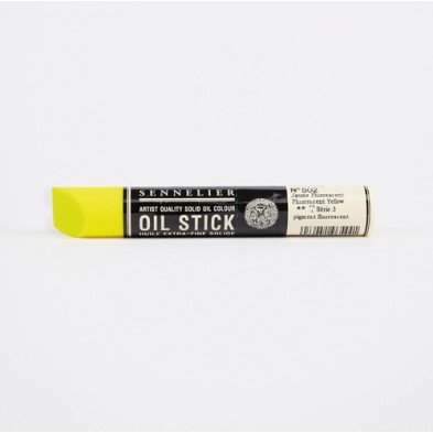 Fine art shop - Oil stick Sennelier 38 ml. Fluorescent Yellow S3 | totenart.com