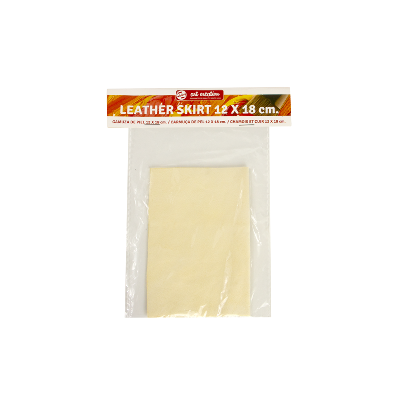 Fine art shop - Chamois Natural Leather 13x18 cm | totenart.com