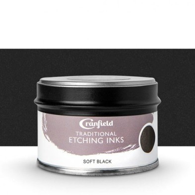 Fine art shop -  Cranfield Traditional Etching Ink Soft Black, 1 Kg | totenart.com