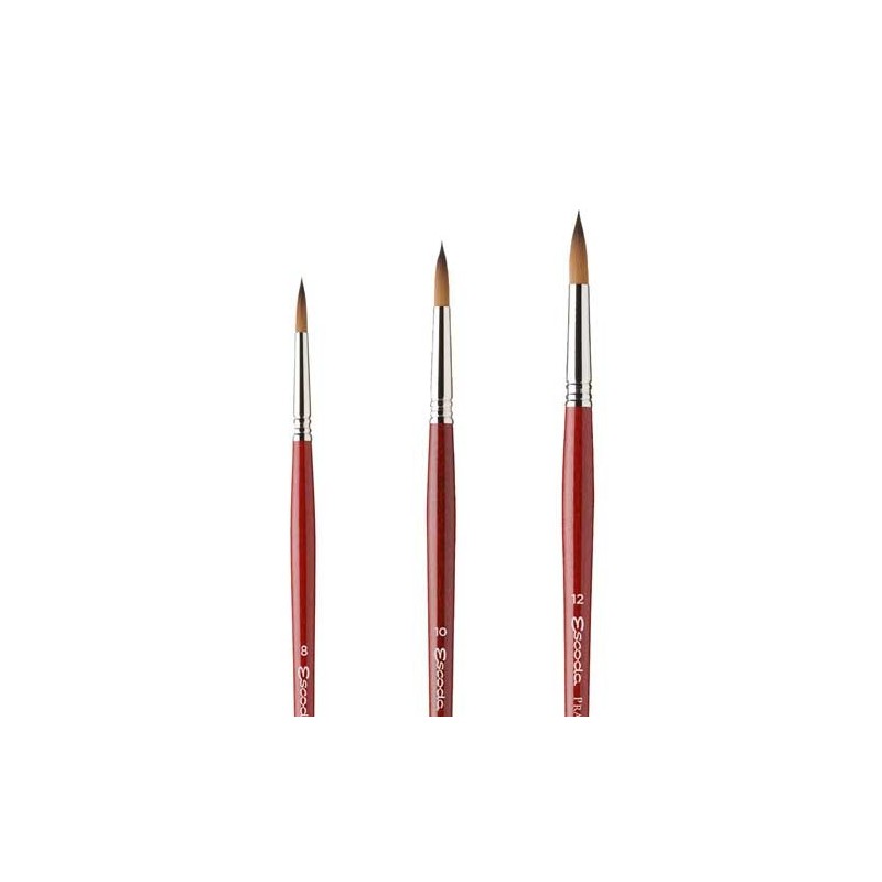Fine art shop - Artist Set Alvaro Castagnet 3 watercolor brushes Escoda  | totenart.com