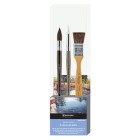 Fine art shop - Artist Set Pablo Rubén 3 watercolor brushes Escoda  | totenart.com