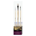 Fine art shop - Artist Set Antonio López Garcia 3 oil and acrylic brushes Escoda  | totenart.com