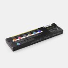 Fine art shop - Finetec Premium watercolor box 6 pearlescent colors \"Flip Flop\" | totenart.com