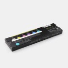 Fine art shop - Finetec Premium watercolor box 6 iridescent colors \"Hight Sparkling\" | totenart.com