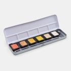 Fine art shop - Finetec Classic watercolor box 6 pearlescent colors \"Essential\" | totenart.com