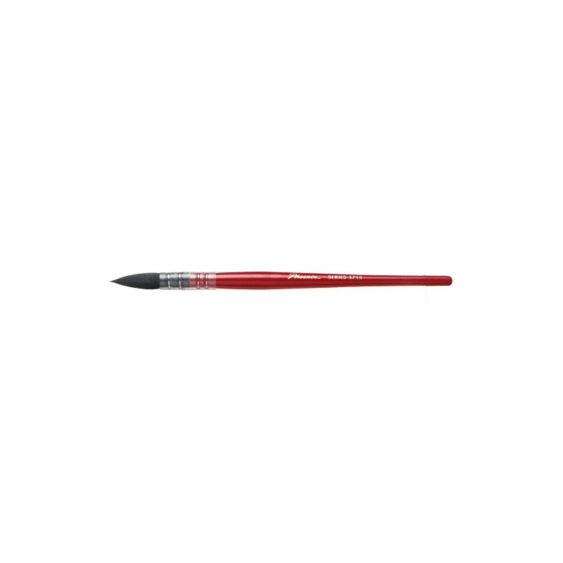 Fine art shop - Synthetic watercolor brush n. 2 Phoenix, short handle | totenart.com