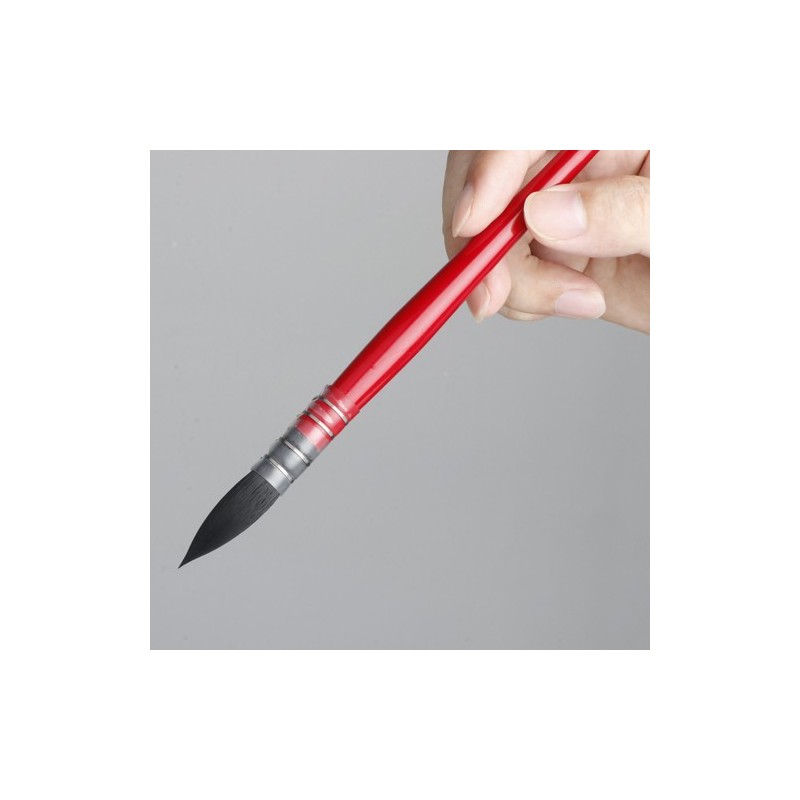 Fine art shop - Synthetic watercolor brush n. 1 Phoenix, short handle | totenart.com