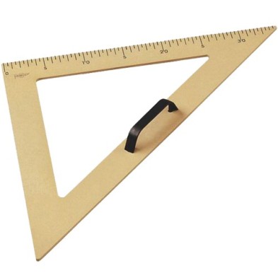 Fine art shop - Plastic blackboard triangle 50 cm, Faibo | totenart.com